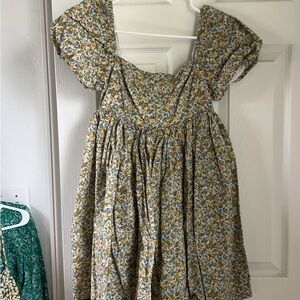 Mable Babydoll Mini Dress Floral